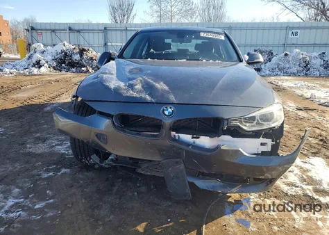 2015 BMW 328 Xi from USA, damaged, VIN WBA3B3G55FNR86161
